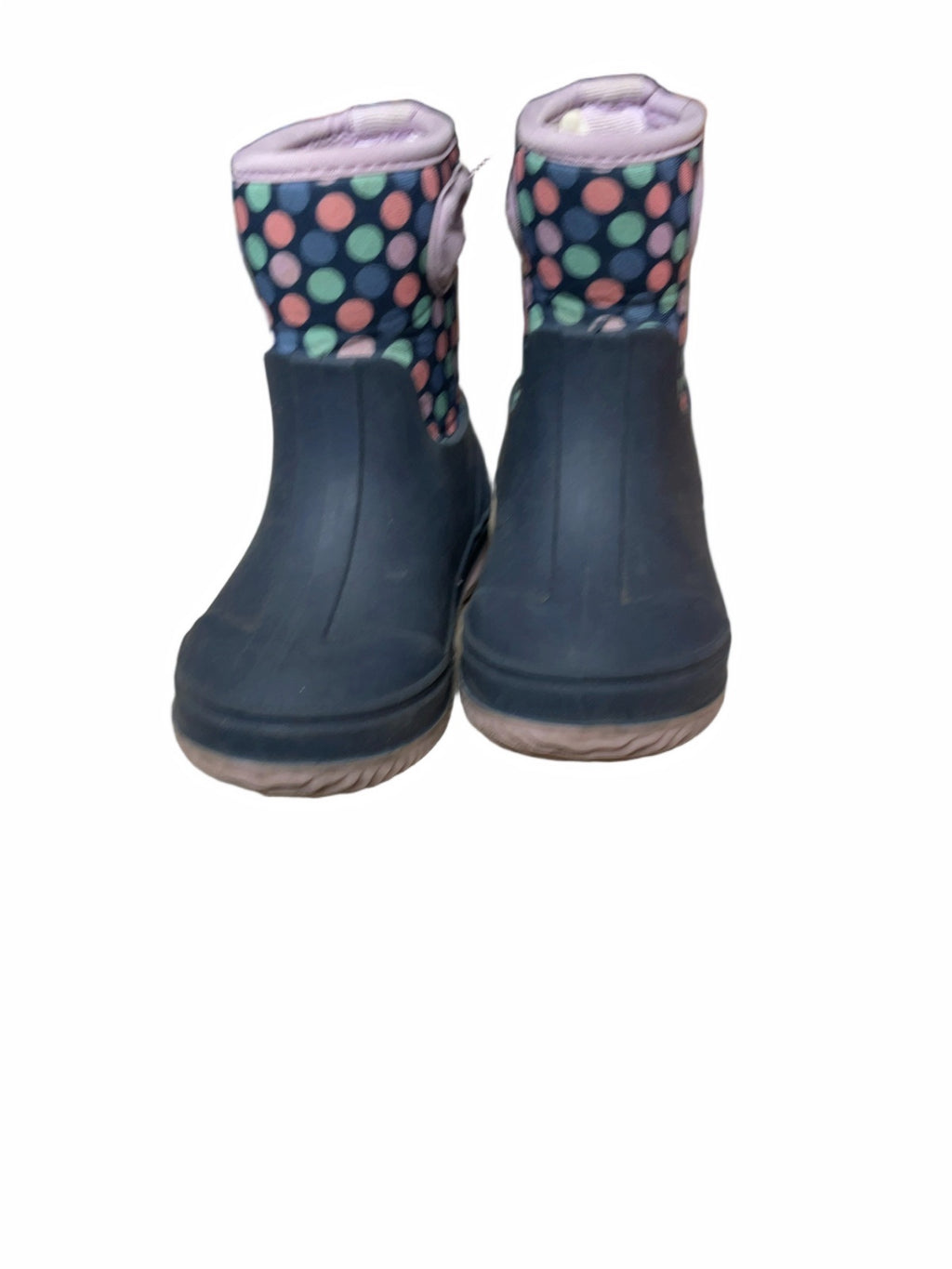 Joe Fresh Polka Dot Rain Boots Size 7C