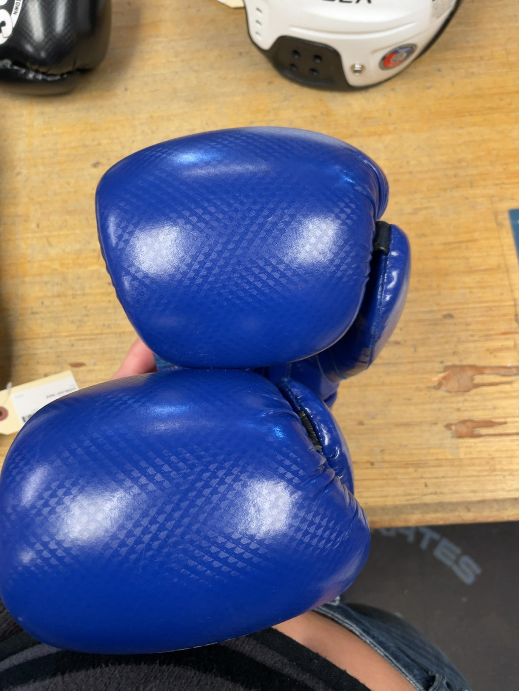 Diaz Combat Sports Boxing Gloves Blue