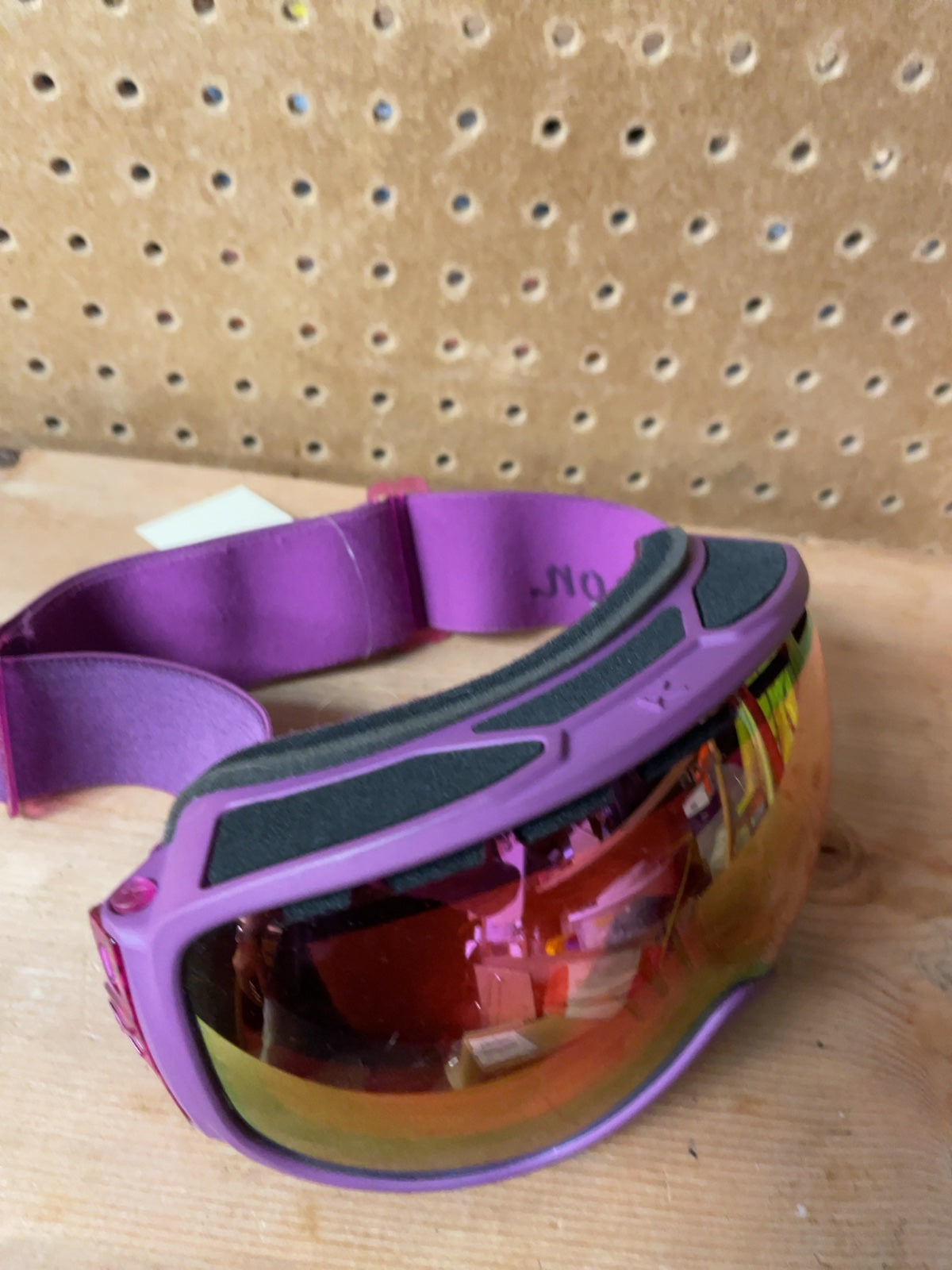 Anon One Size Purple Ski Goggles