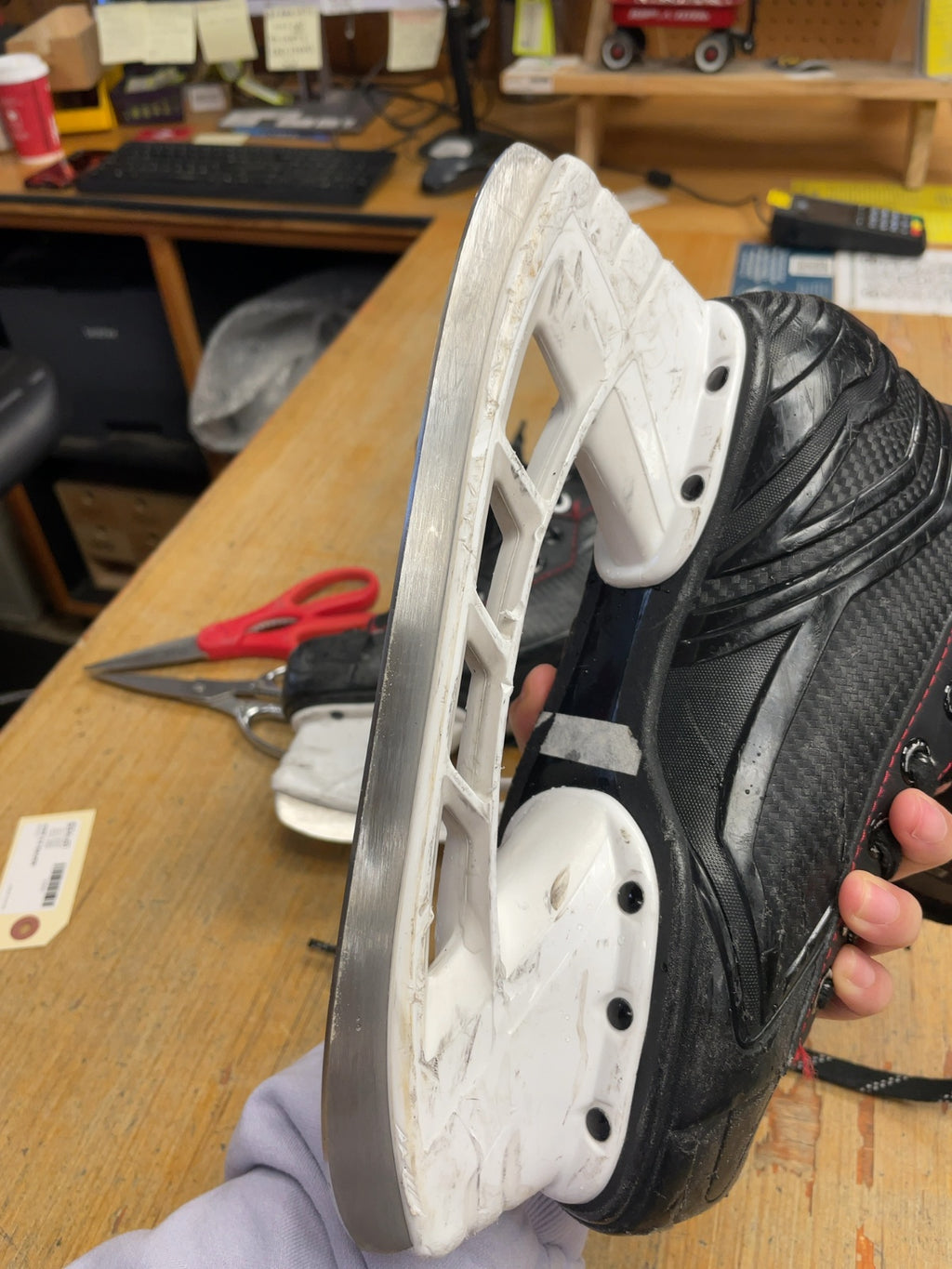 Bauer NS Size 3.5 Hockey Skates