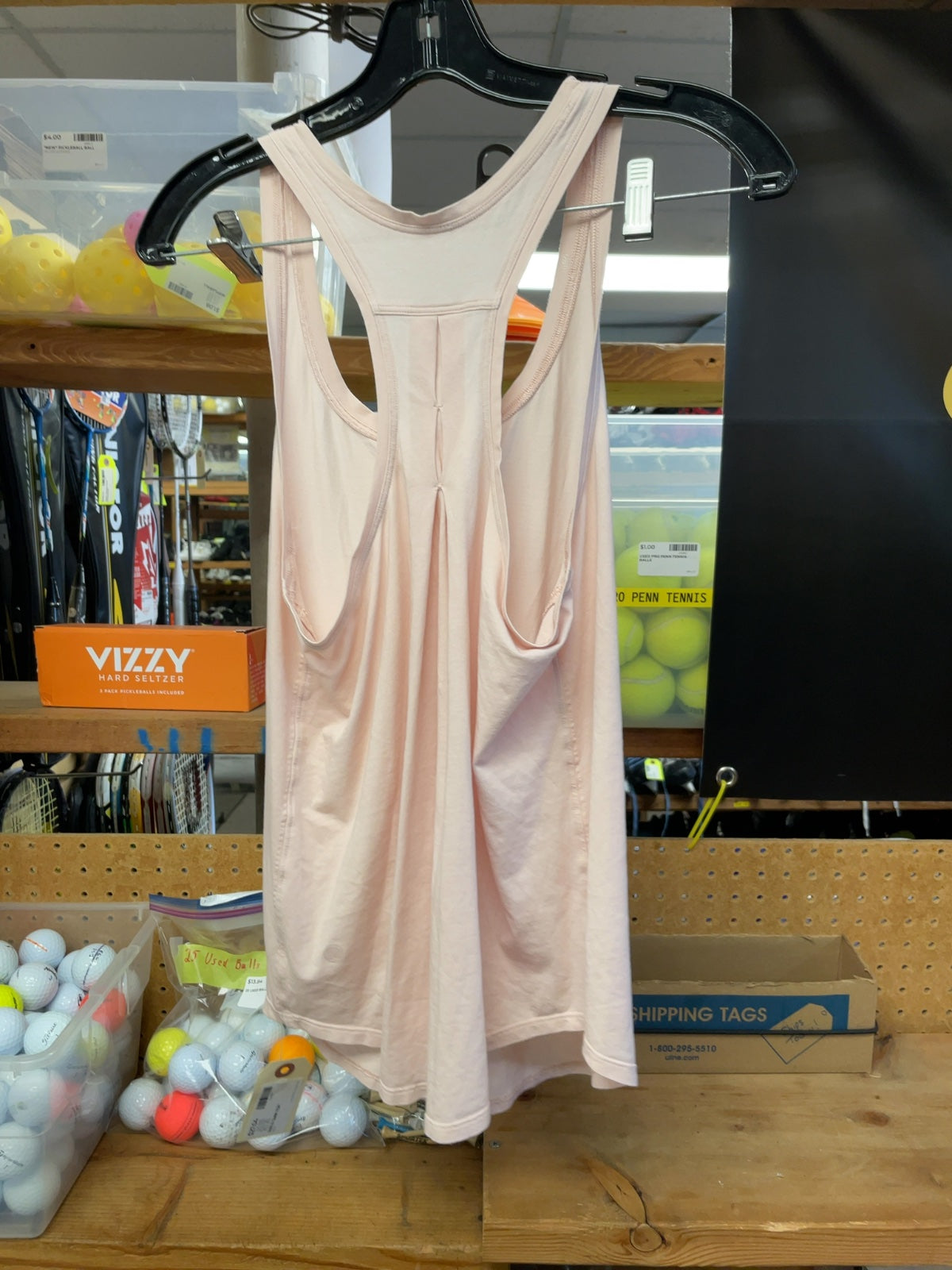 lululemon Athletica Racerback Tank Top Size 6 Pink