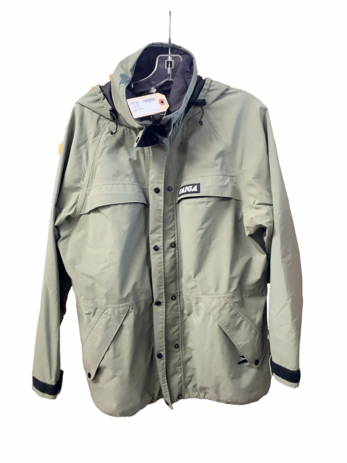 Taiga Rain Jacket Size L Green