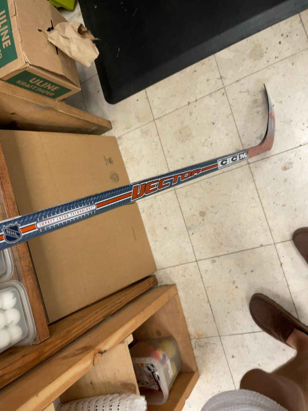 CCM Vector OPS V120.0 M. Recchi Senior Right Hand Hockey Stick