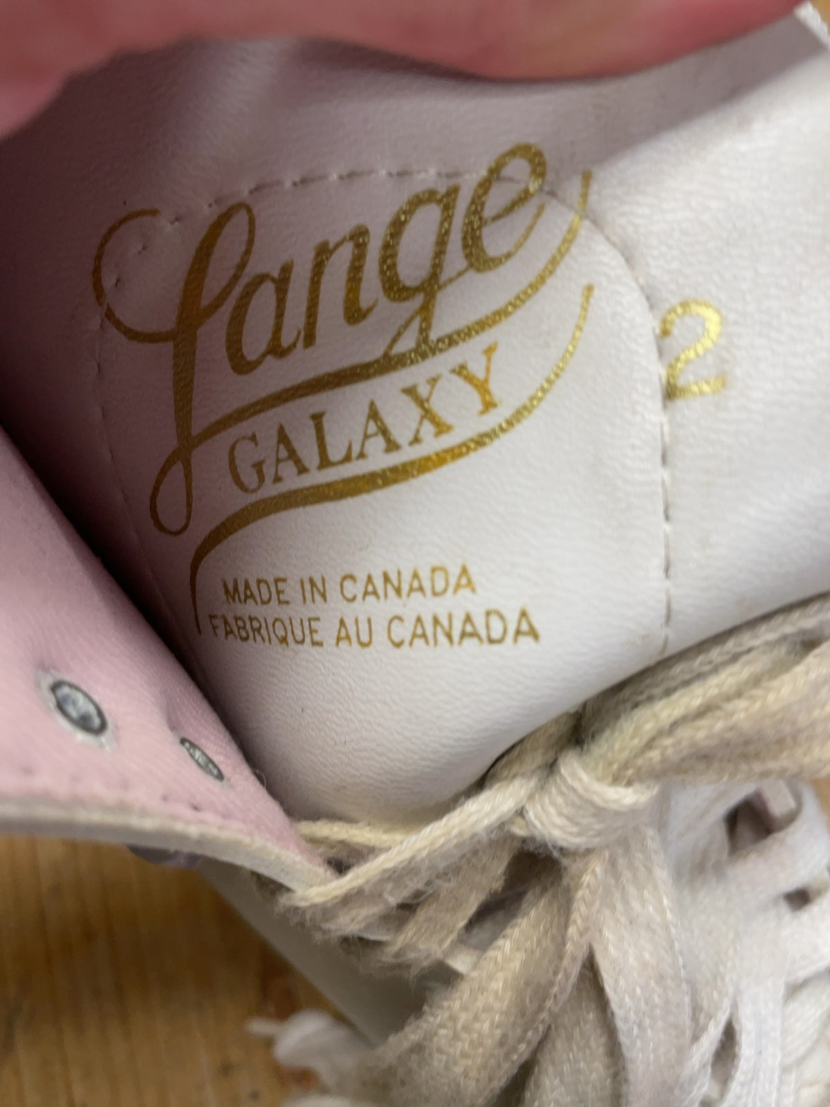 Lange Galaxy Size 2 Figure Skates