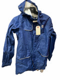 MEC Rain Jacket Size 10 Junior Navy