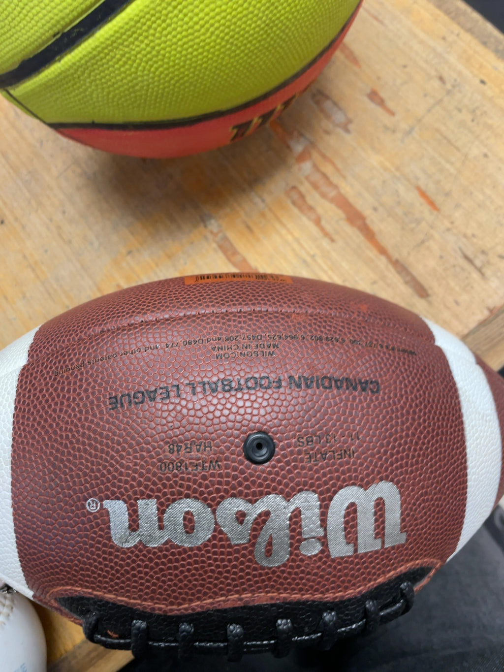 Wilson CFL WTF1800 Football