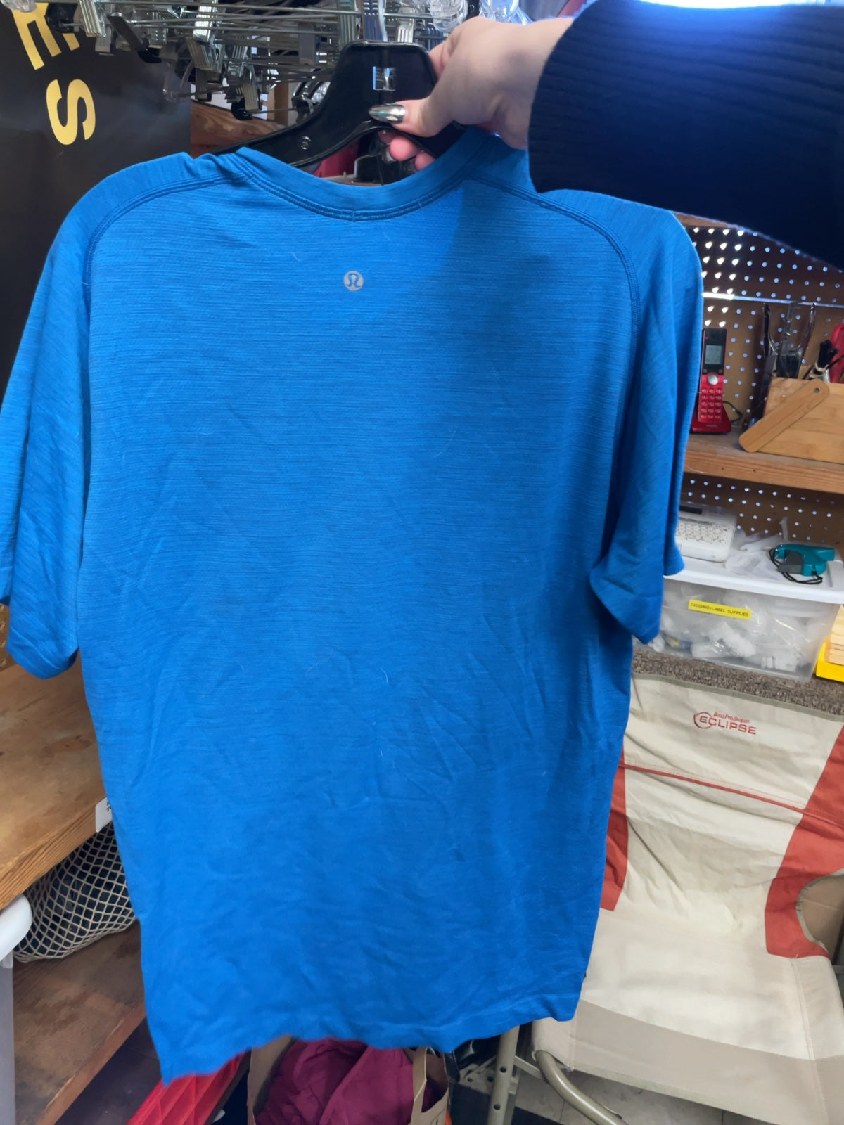 Lululemon Metal Vent Tech Short Sleeve Shirt Size M