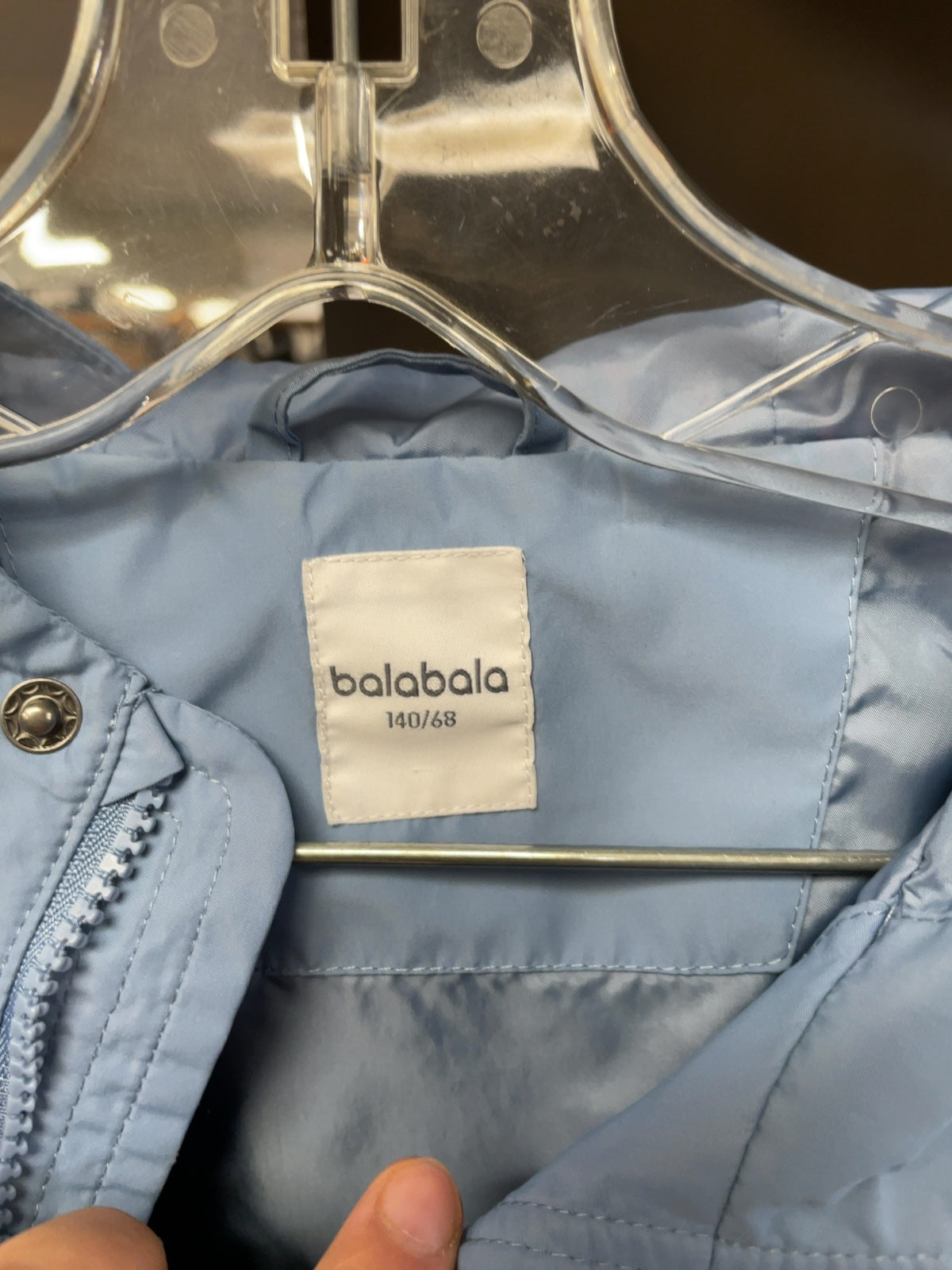 balabala Hooded 3-in-1 Jacket Size 140/68 (Youth 10) Blue
