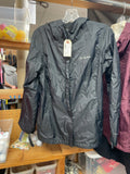 Columbia Rain Jacket Size Medium Black