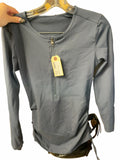 Lululemon Half Zip Cinched Long Sleeve Top Size 4