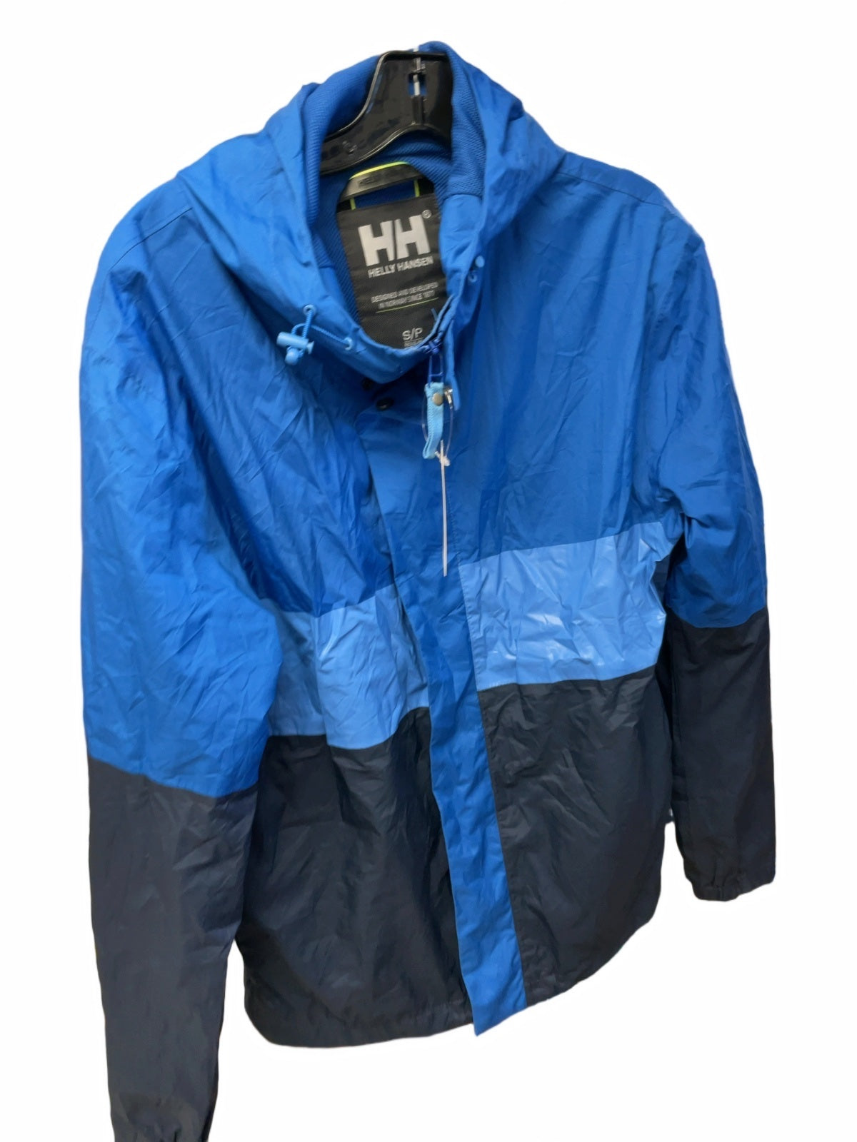 Helly Hansen Size S/P Rain Jacket Blue