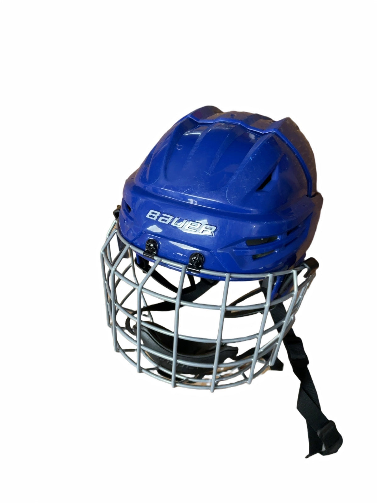 Bauer RE-AKT 55 Size S (52-57 cm) Hockey Helmet with Cage Blue