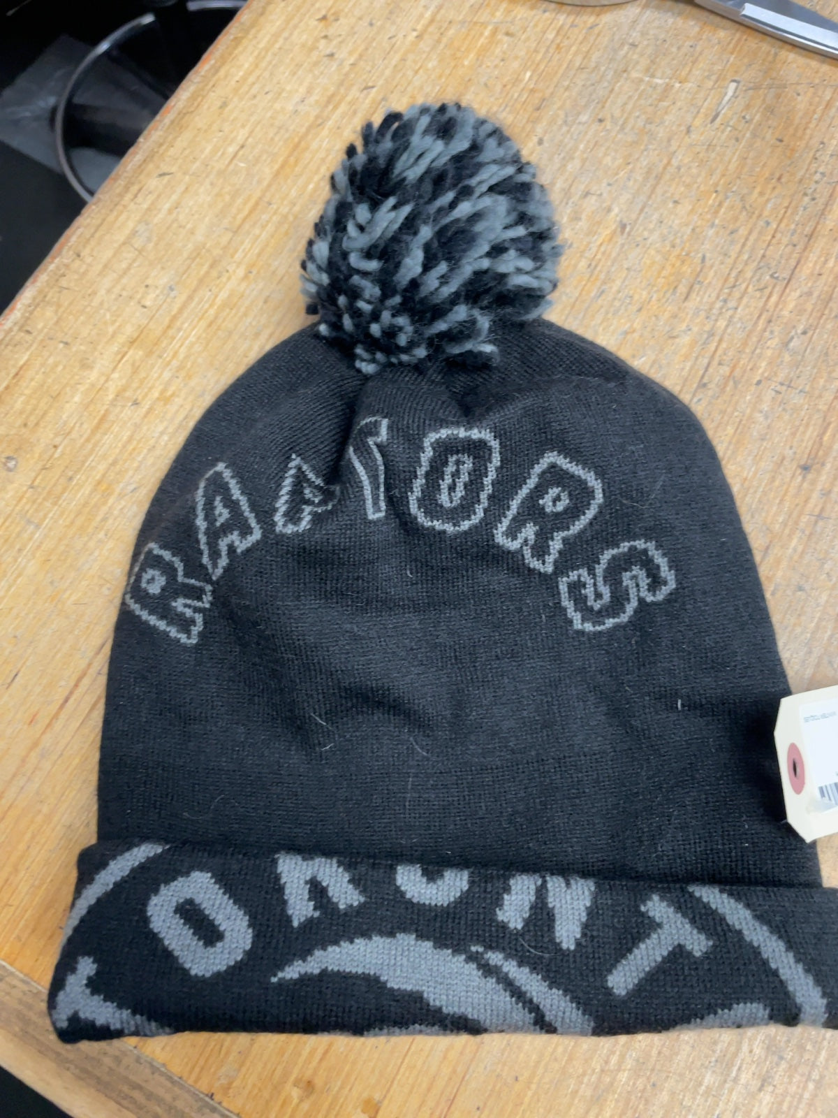 Adidas Toronto Raptors Pom Toque Beanie One Size