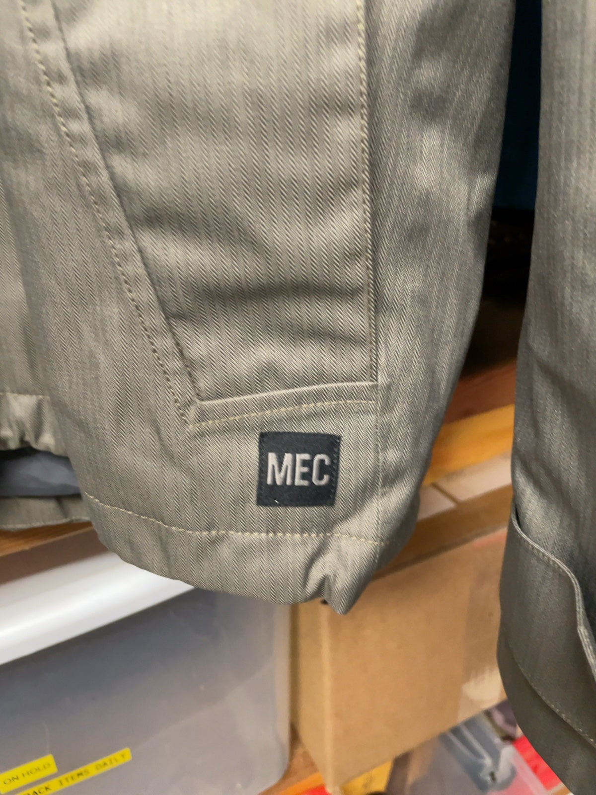 MEC Hooded Shell Jacket Size L