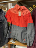 Helly Hansen Regular Rain Jacket Size M Pink and Grey