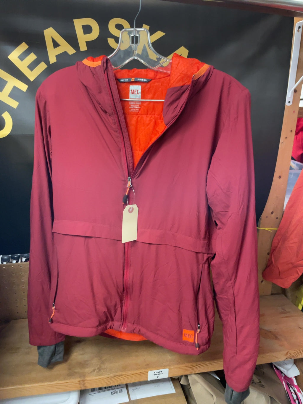 MEC Hooded Insulated Jacket Size S