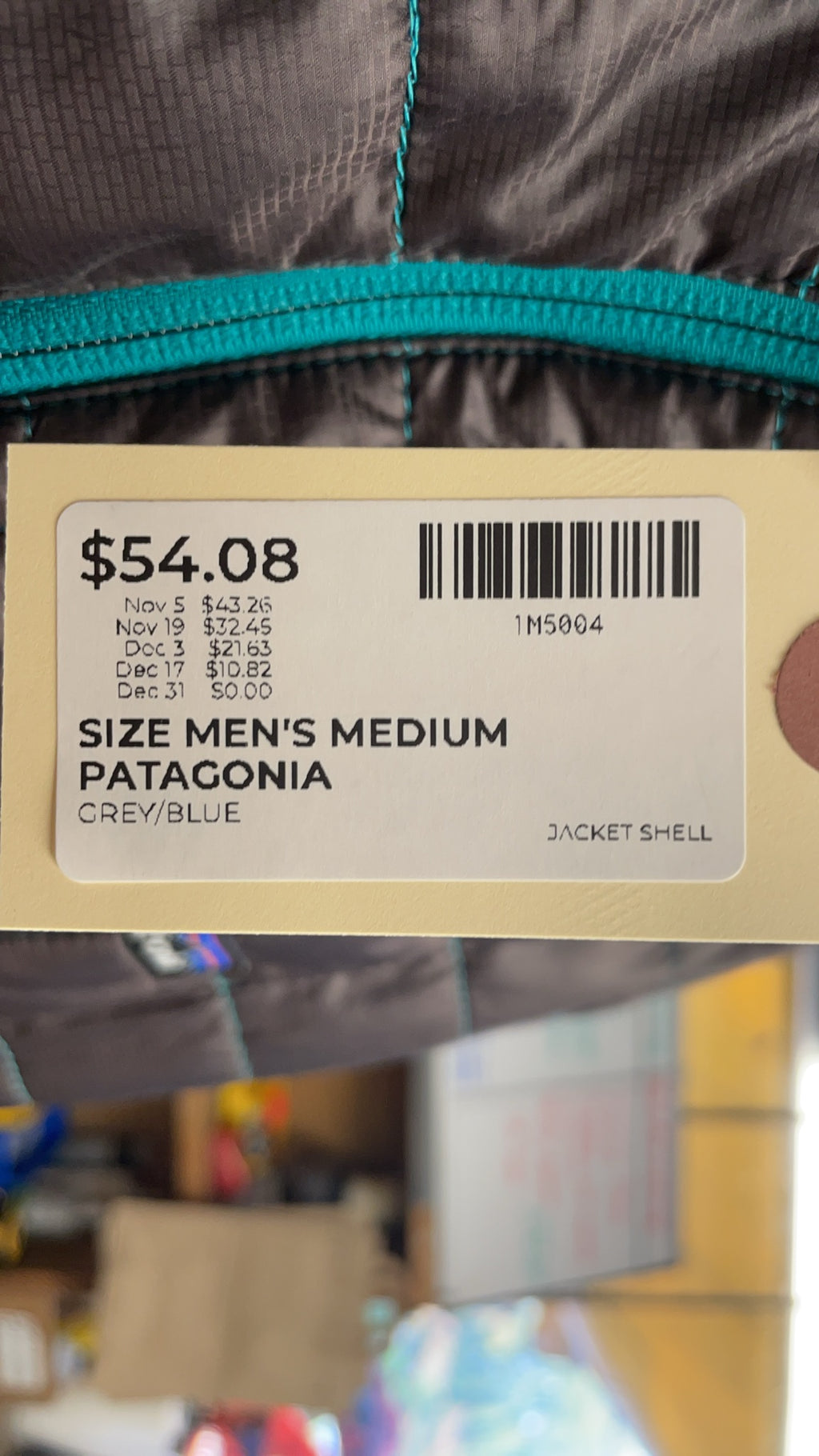 Patagonia Nano Puff Jacket Size M