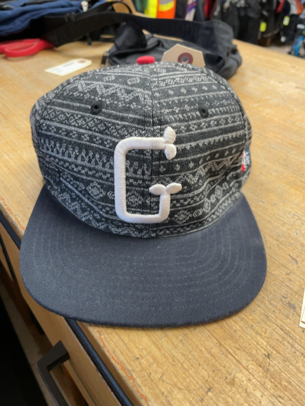 Grassroots California Acapulco Gold G Pattern Snapback Hat One Size