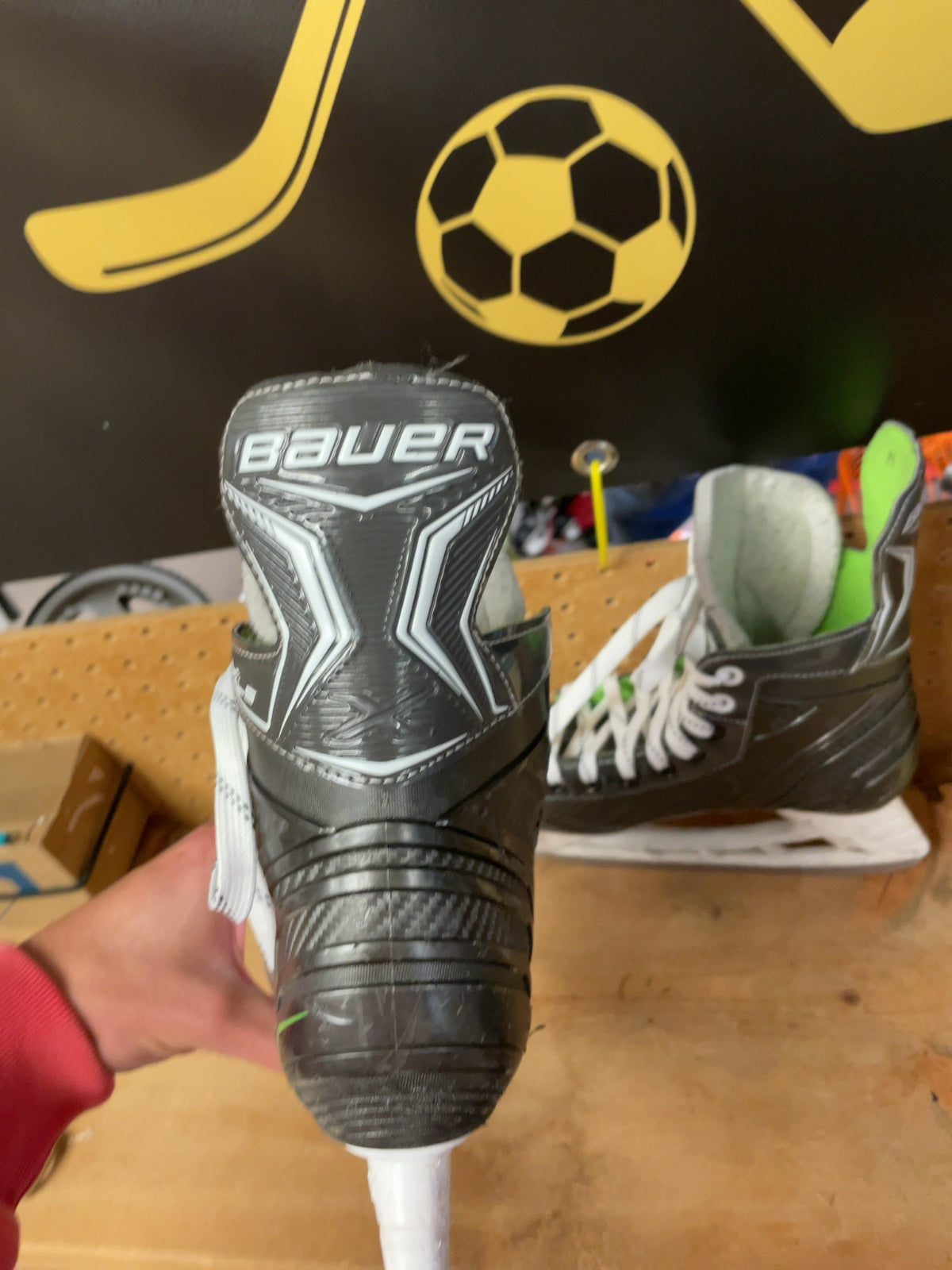 Bauer XLS Size 3.5 Hockey Skates