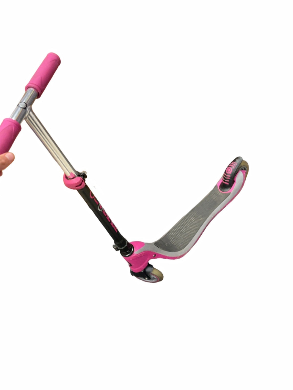 Globber Flow 2-Wheel Kick Scooter Pink/Grey