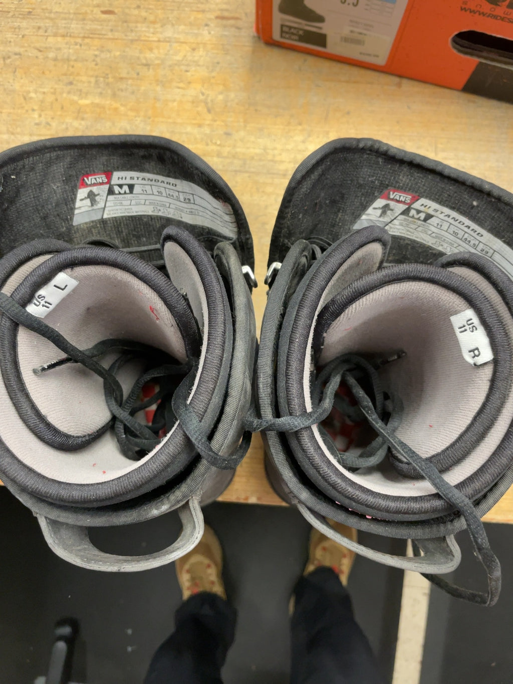 Vans Hi-Standard Size 11 Snowboard Boots