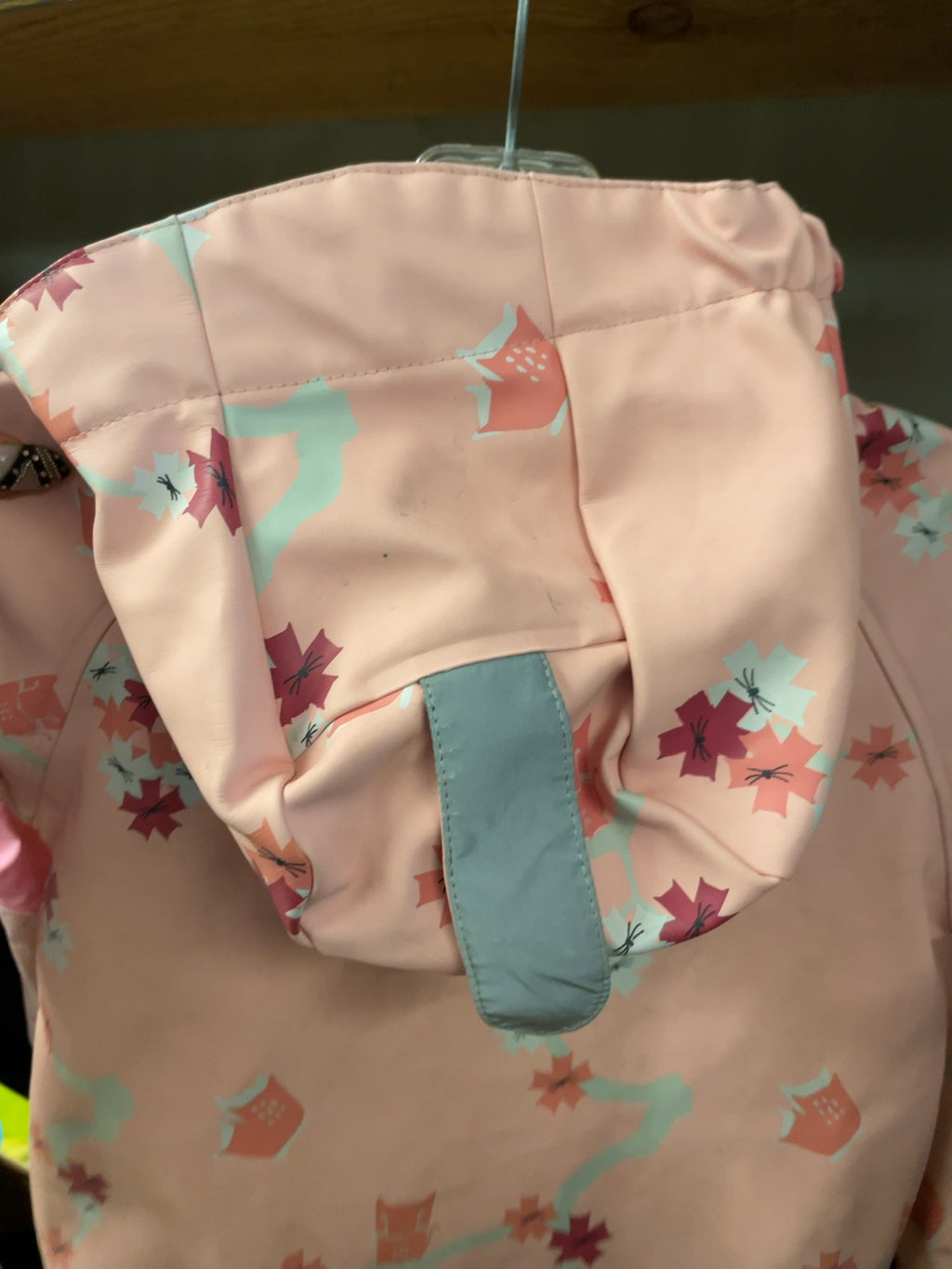 Kattnakken Toddler Floral Rain Jacket Size 98 (JR 4)