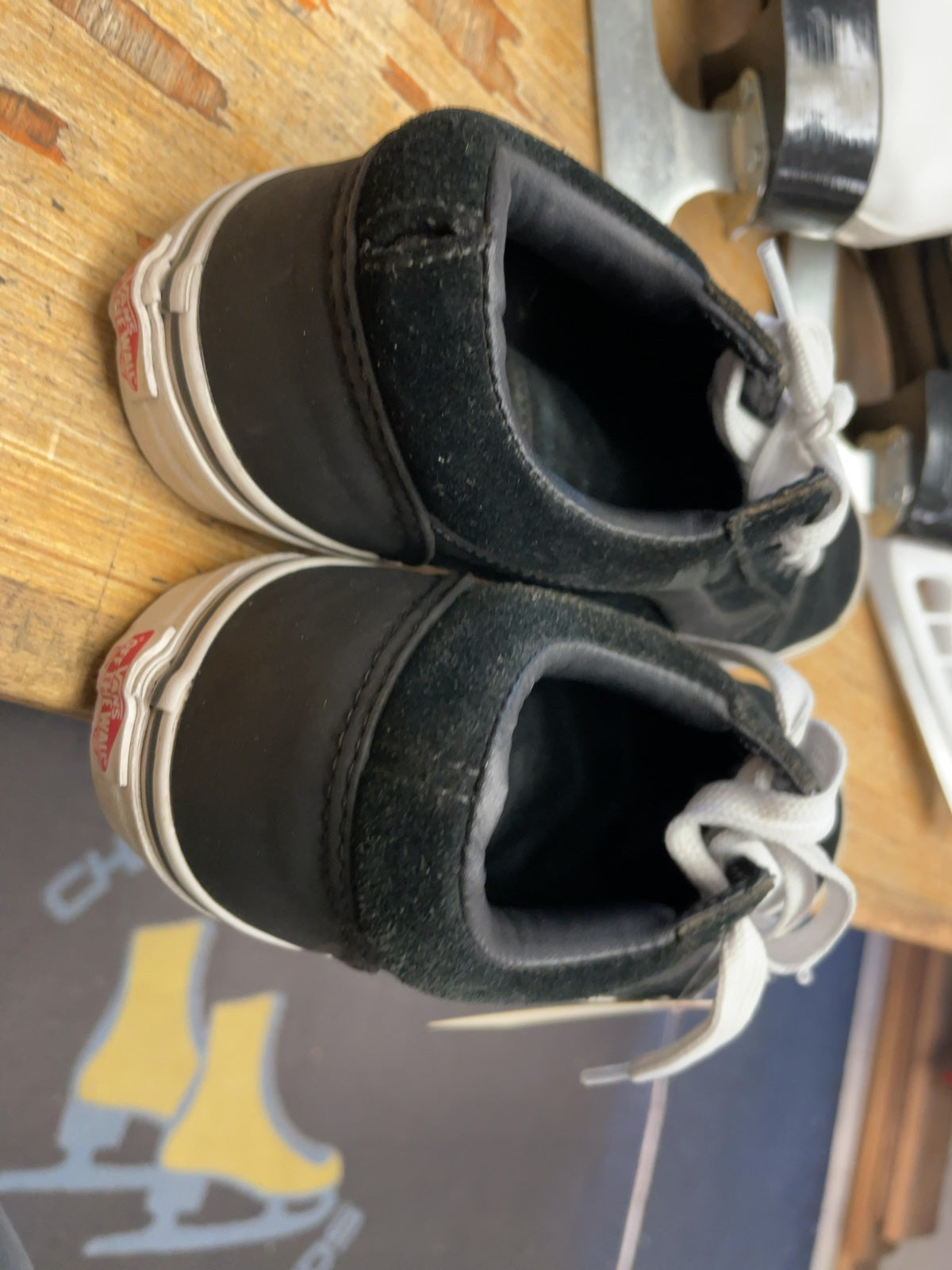 Vans Old Skool Kids 4.0 Black Suede Skate Shoes
