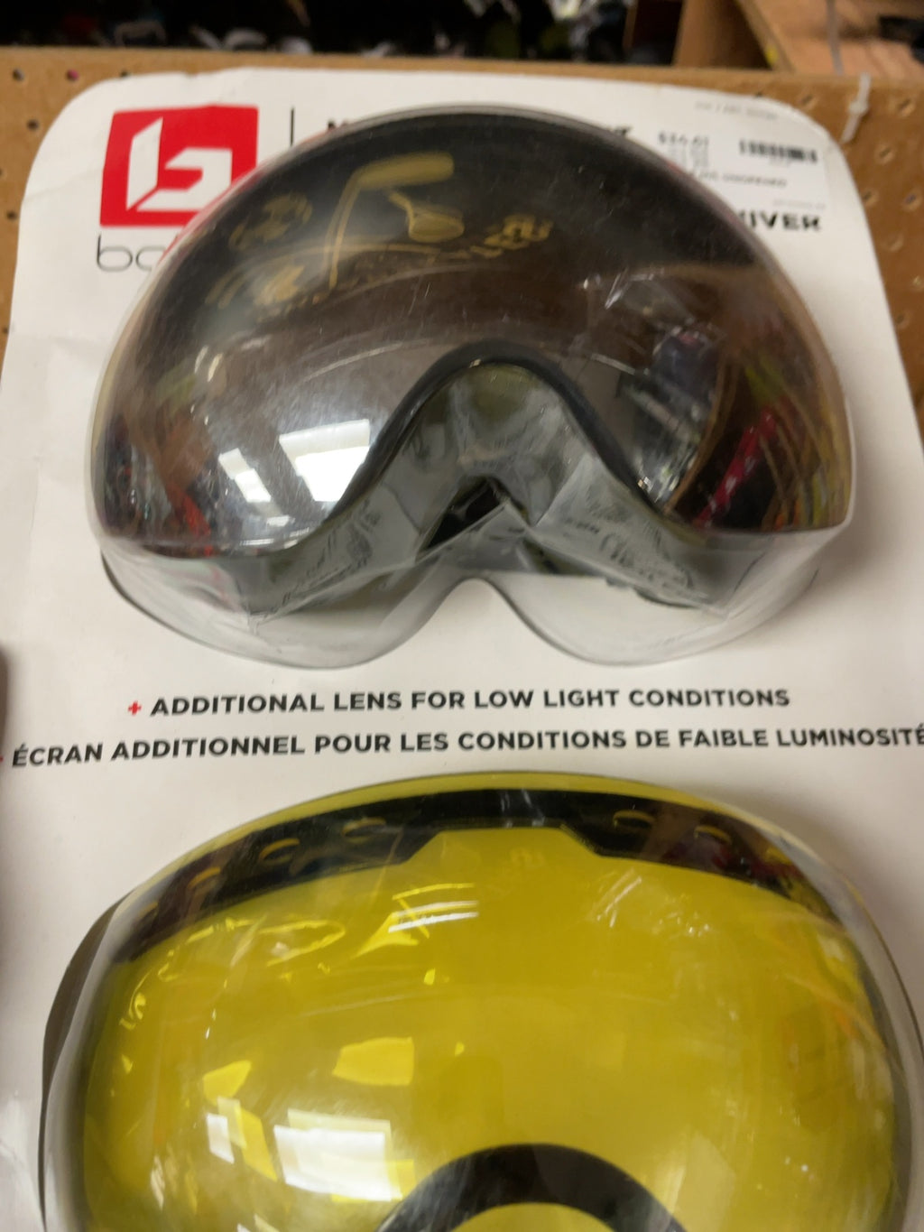Bolle Snow Goggles Medium/Large Fit With Bonus Lens