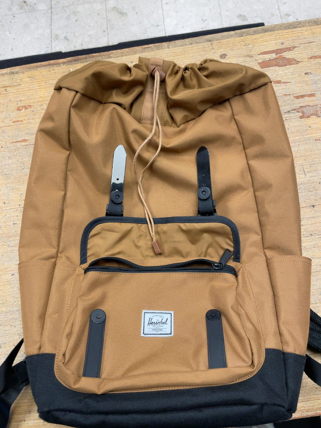 Herschel Supply Co. Little America Backpack Brown / Caramel