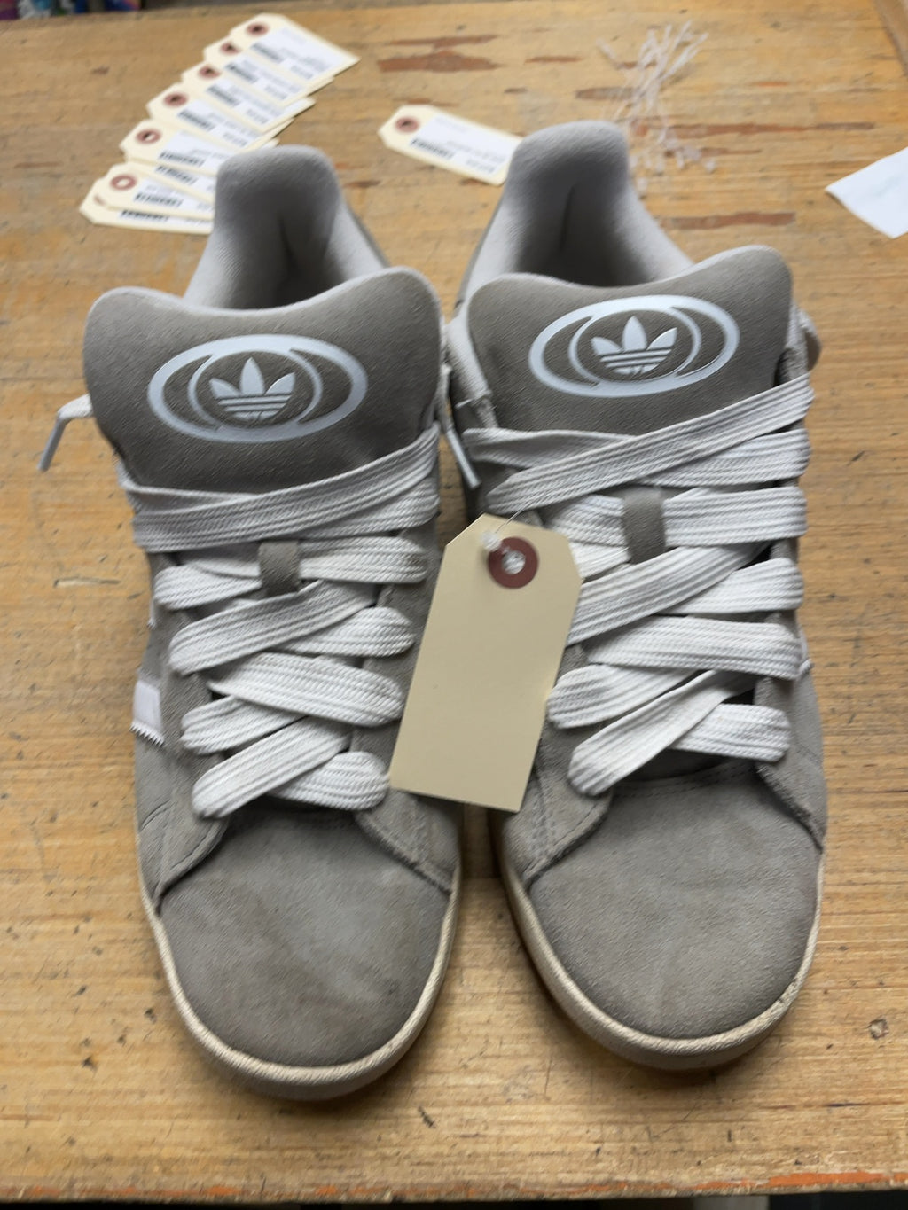 Adidas Campus 00s Size 11.5 US Grey Suede Sneakers