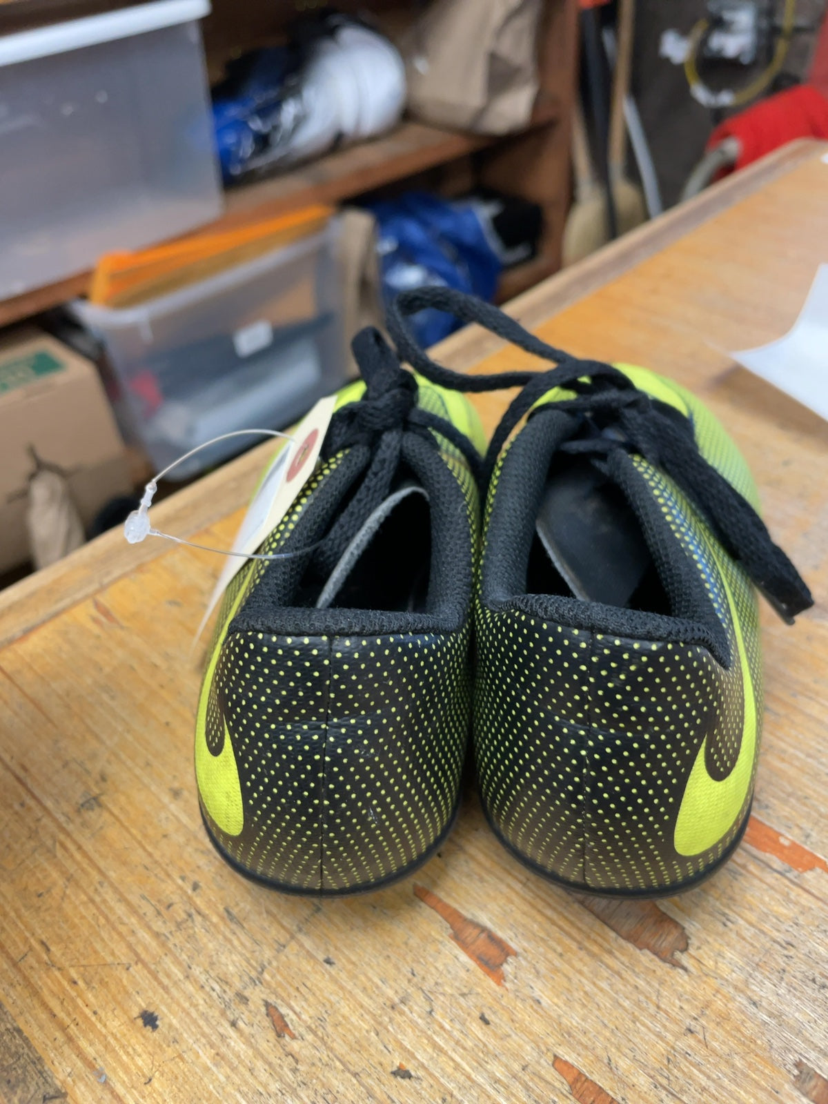 Nike Size 11C Soccer Cleats Yellow/Black