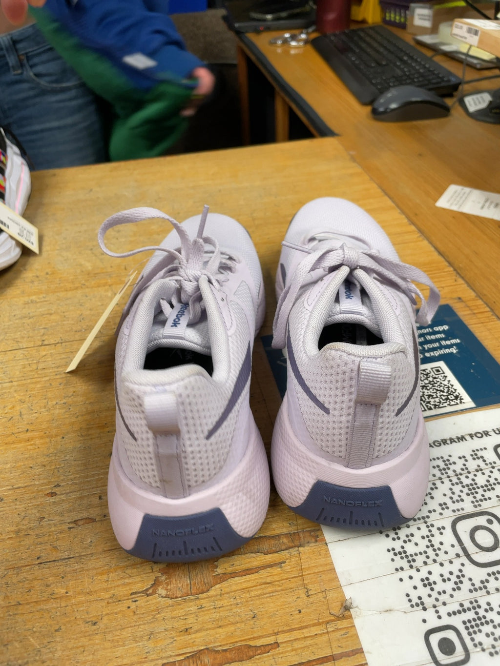 Reebok Nanoflex Size 8.5 US Women's Training Shoes Purple