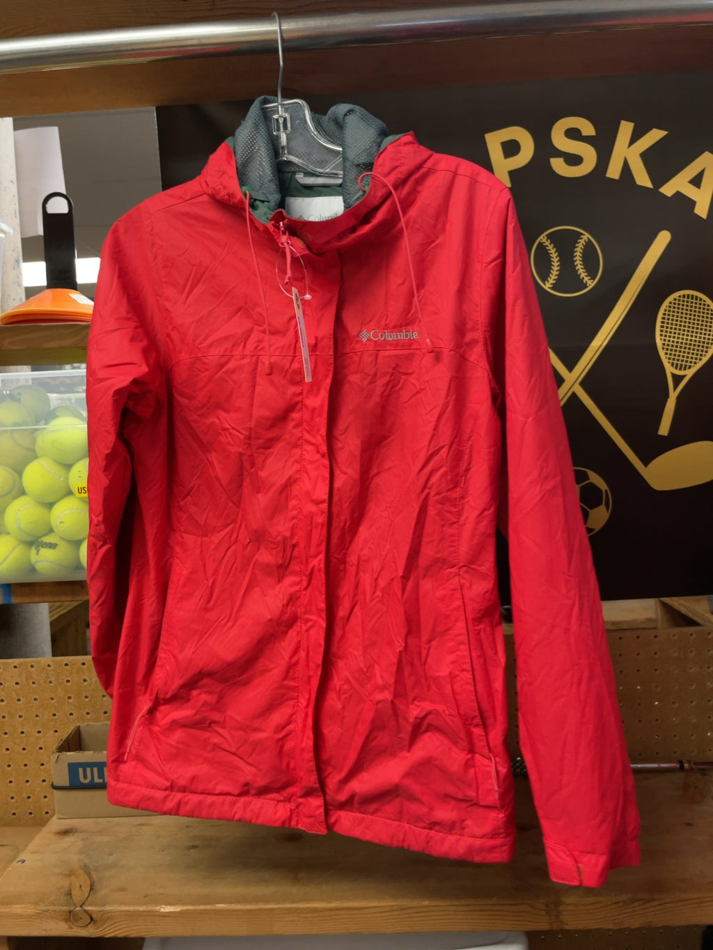 Columbia Rain Jacket Size S Pink