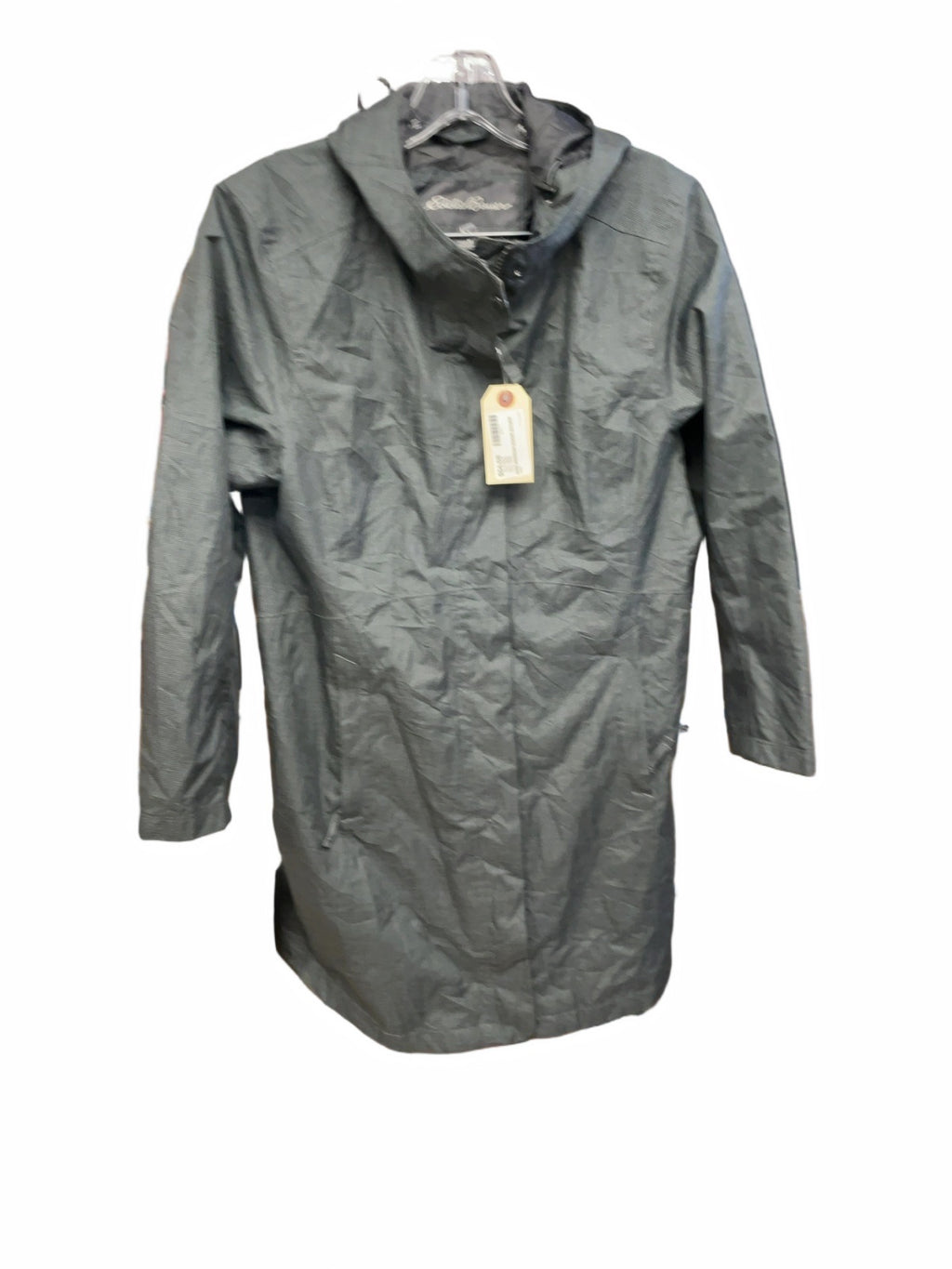 Eddie Bauer Rain Jacket Size M Grey