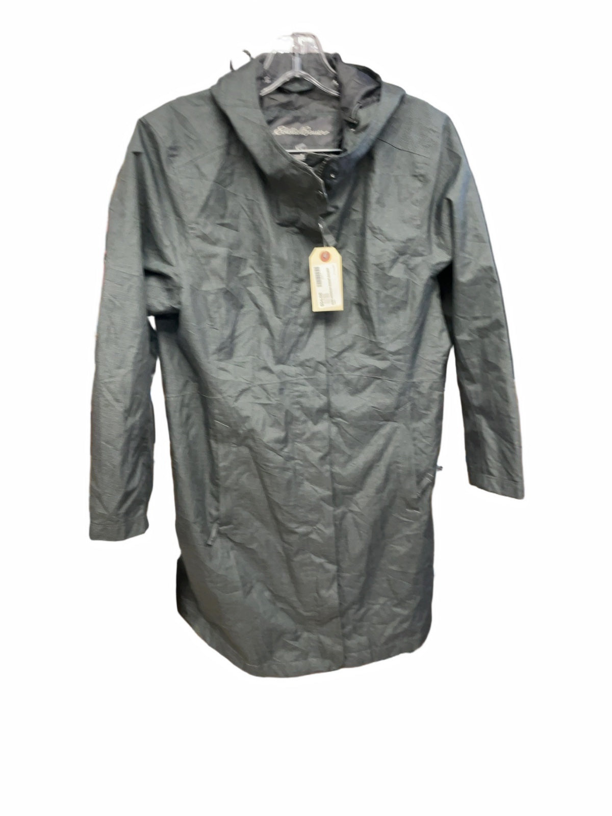Eddie Bauer Rain Jacket Size M Grey