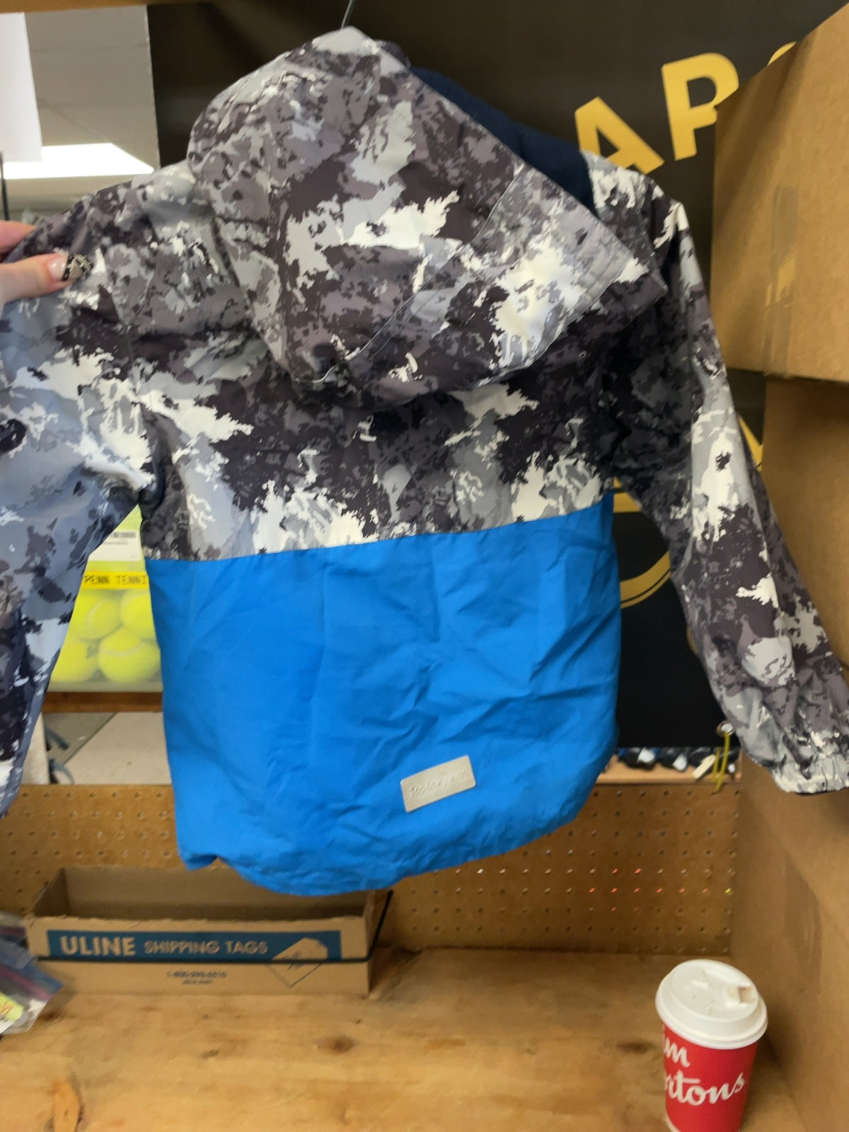 Top&Sky Kids Youth M Camo Winter Ski Jacket
