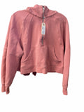 Lululemon Scuba Oversized Half-Zip Hoodie Size M/L Pink Quarterzip