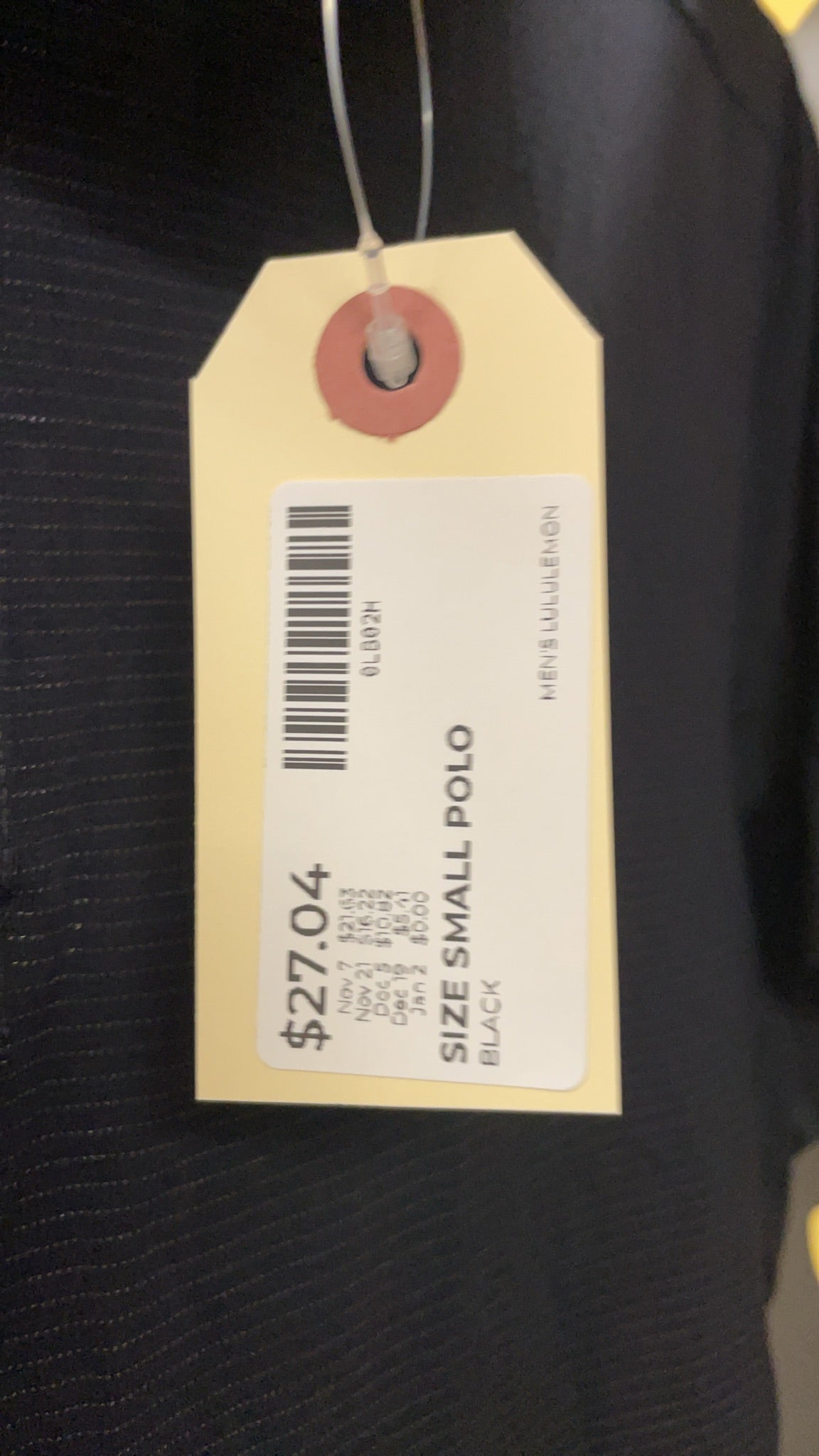 lululemon Size S Short Sleeve Polo Shirt