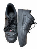 Nike Air Force 1 Low Size 8.5 Black Sneakers