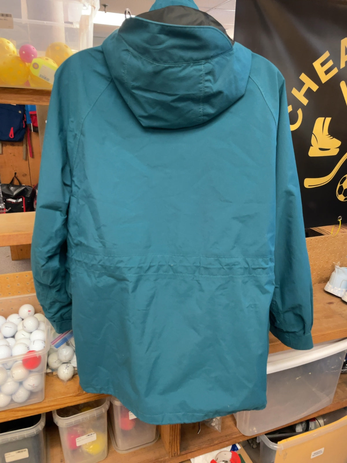 Taiga Gore-Tex Hooded Rain Parka Jacket Size M