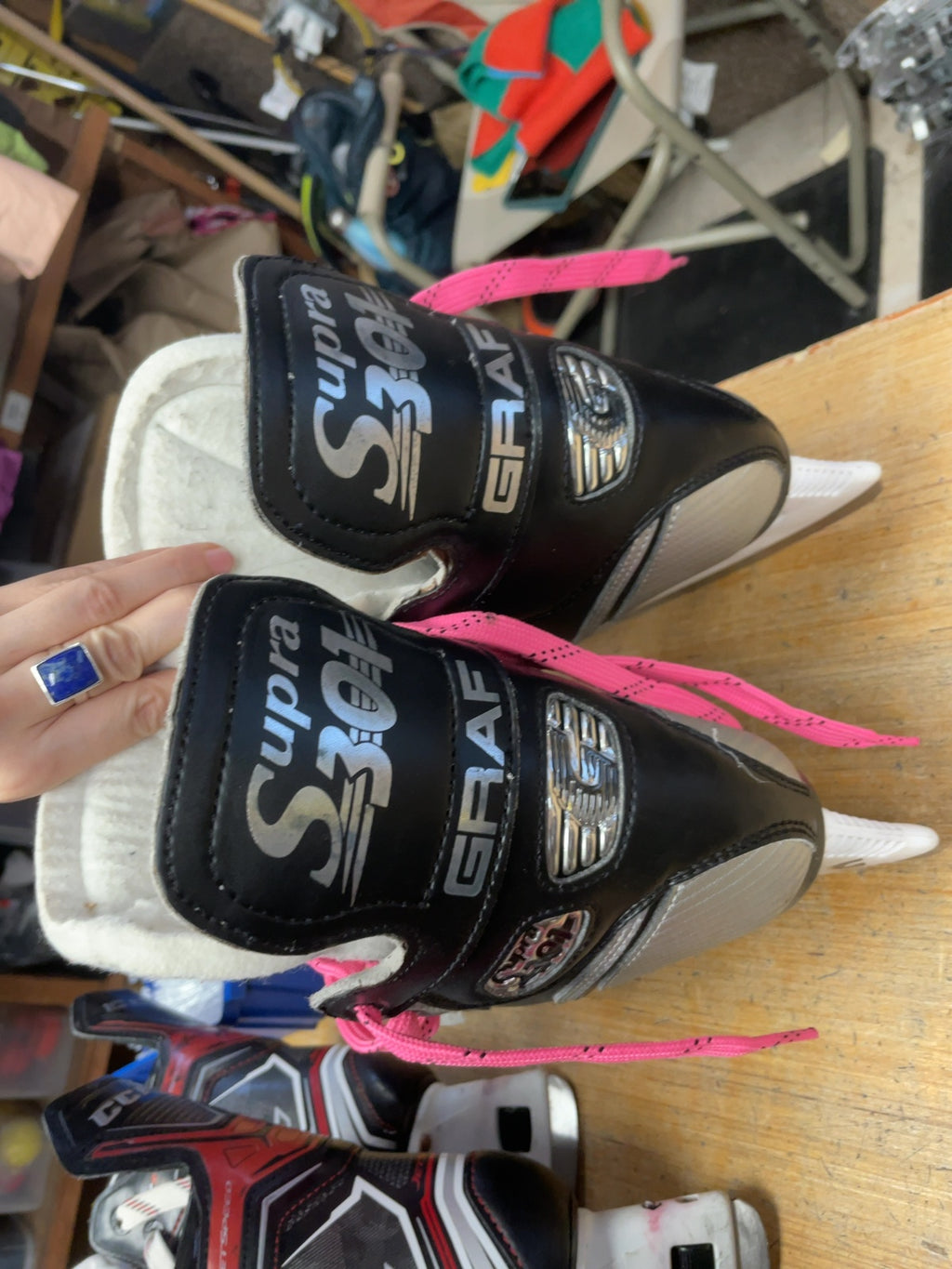 Graf Supra G301 Size 3.5 Ice Hockey Skates