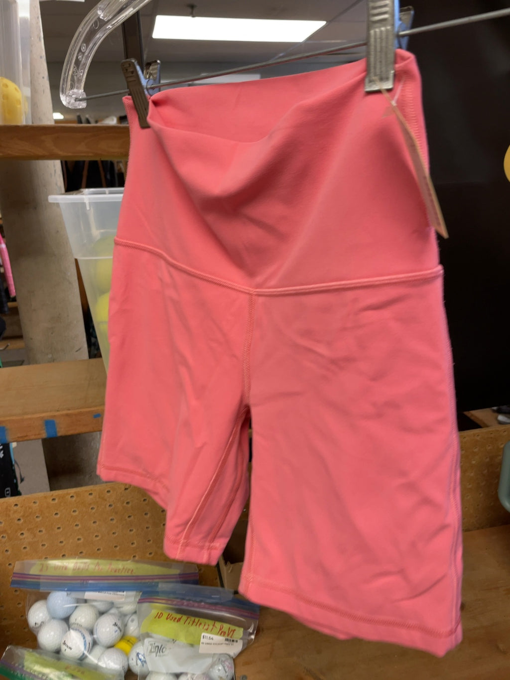 Lululemon Align High-Rise Biker Shorts Size 4 Pink