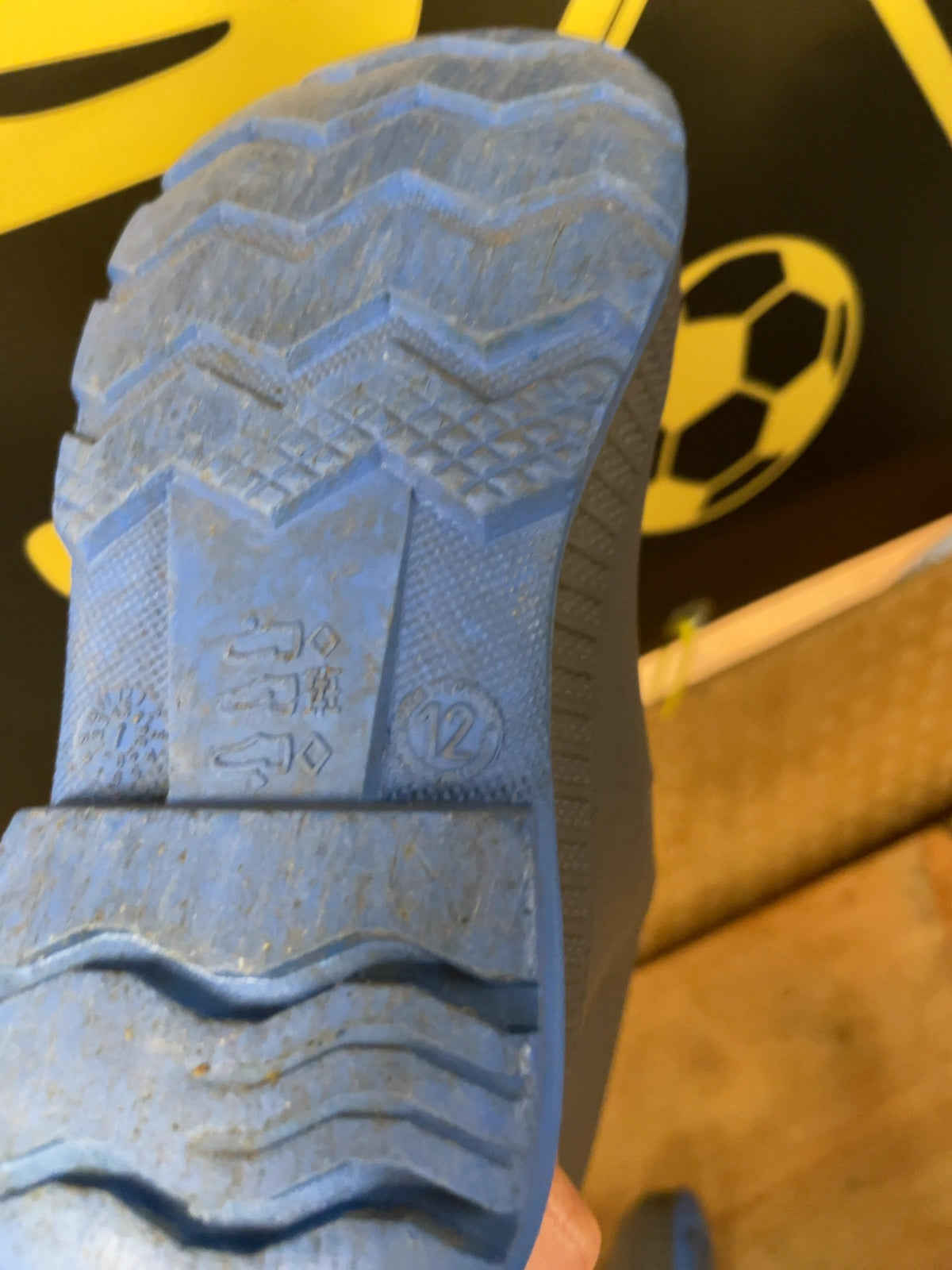 Kamik Rain Boots Size 12C Grey Blue
