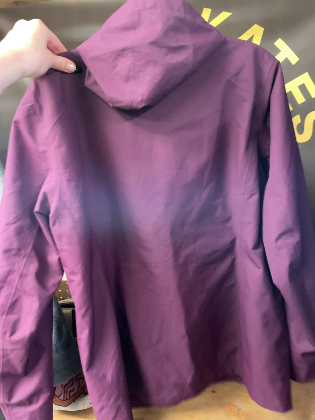 MEC Hooded Winter Jacket Women's Size L Purple