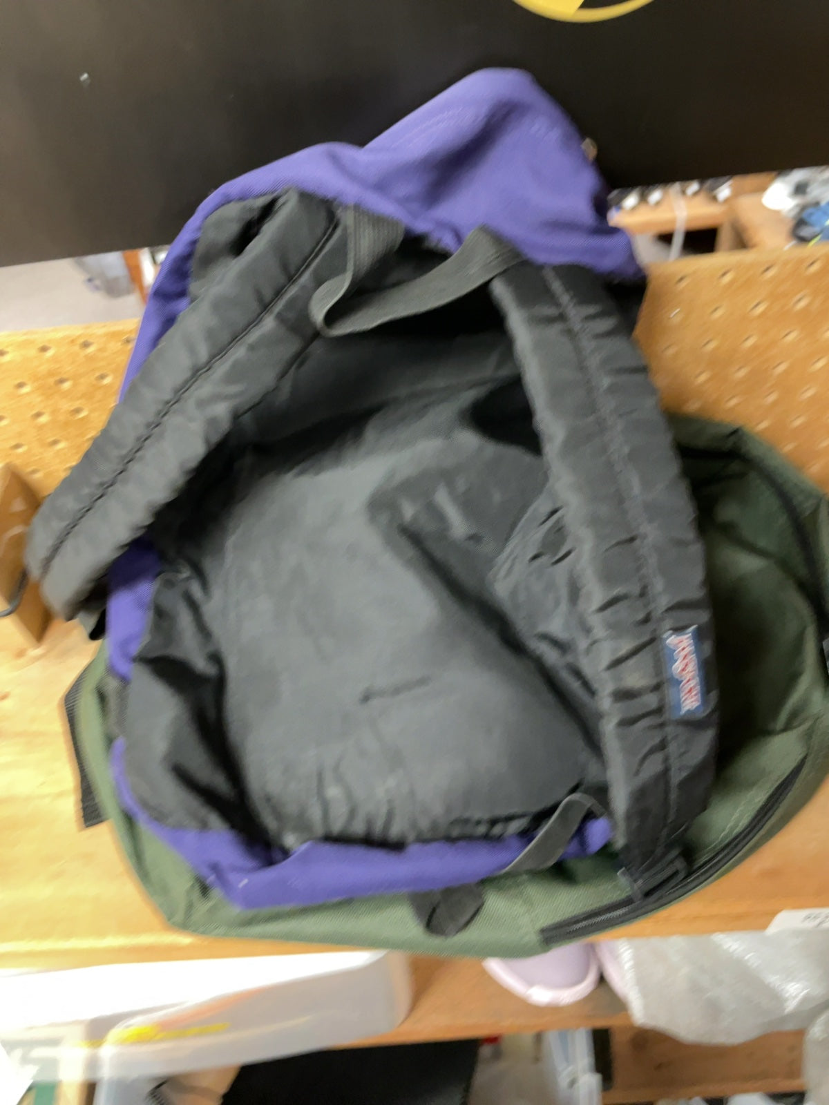 JanSport SuperBreak Backpack Purple