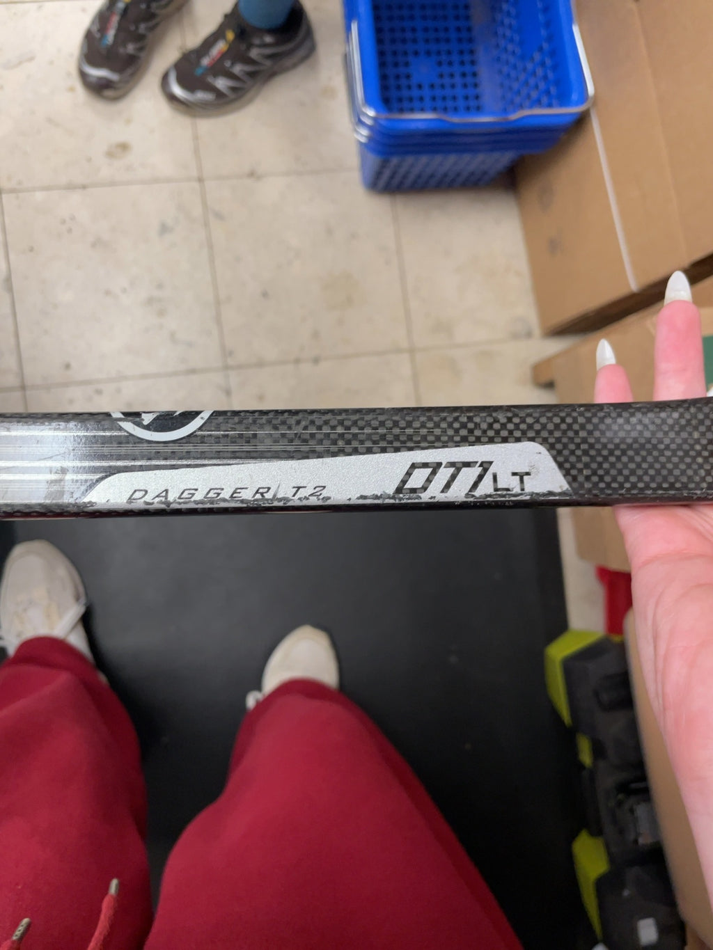Warrior Covert DT1 LT Henrique 85 Flex LH Senior Hockey Stick