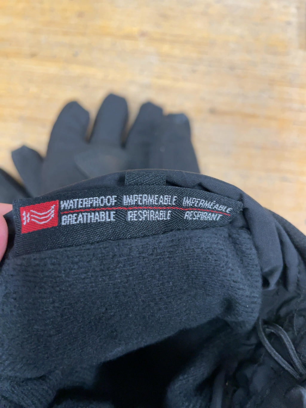 Head Waterproof Ski Gloves XS Black