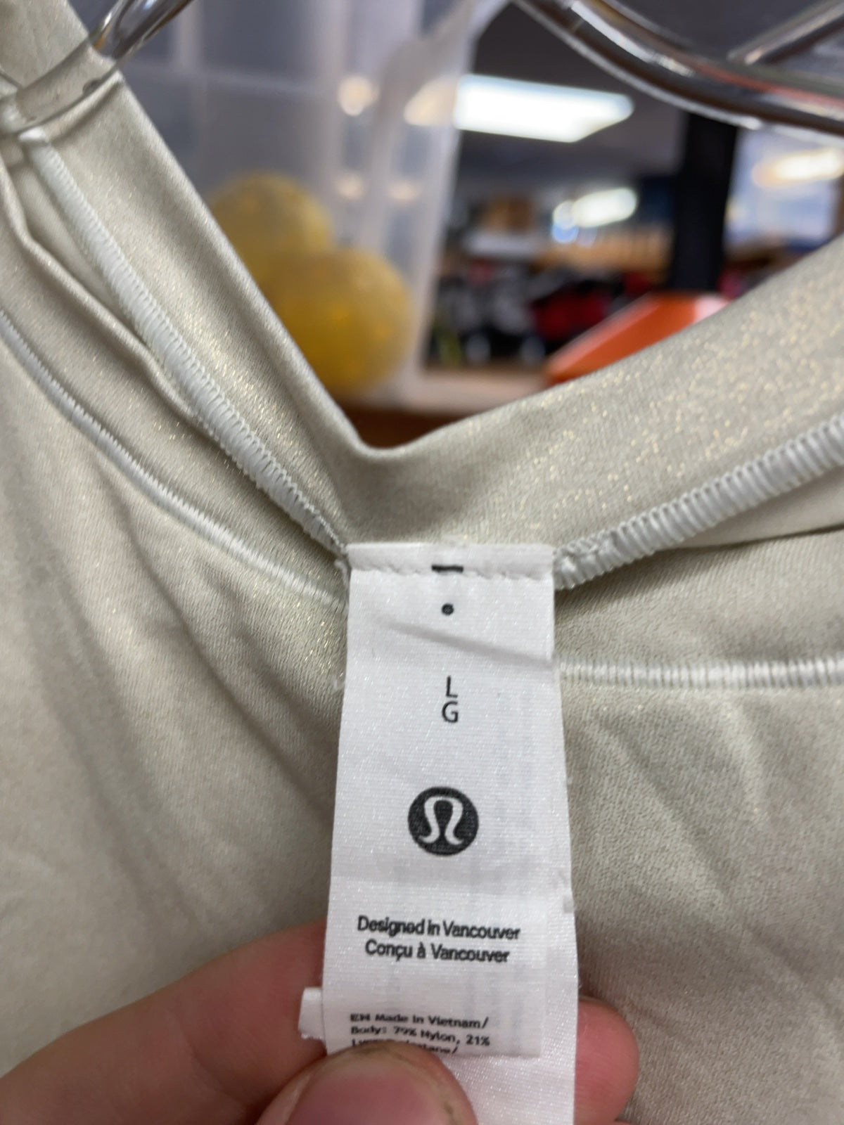 lululemon Size L Crop Top