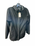Helly Hansen Hooded Rain Jacket Size M Black