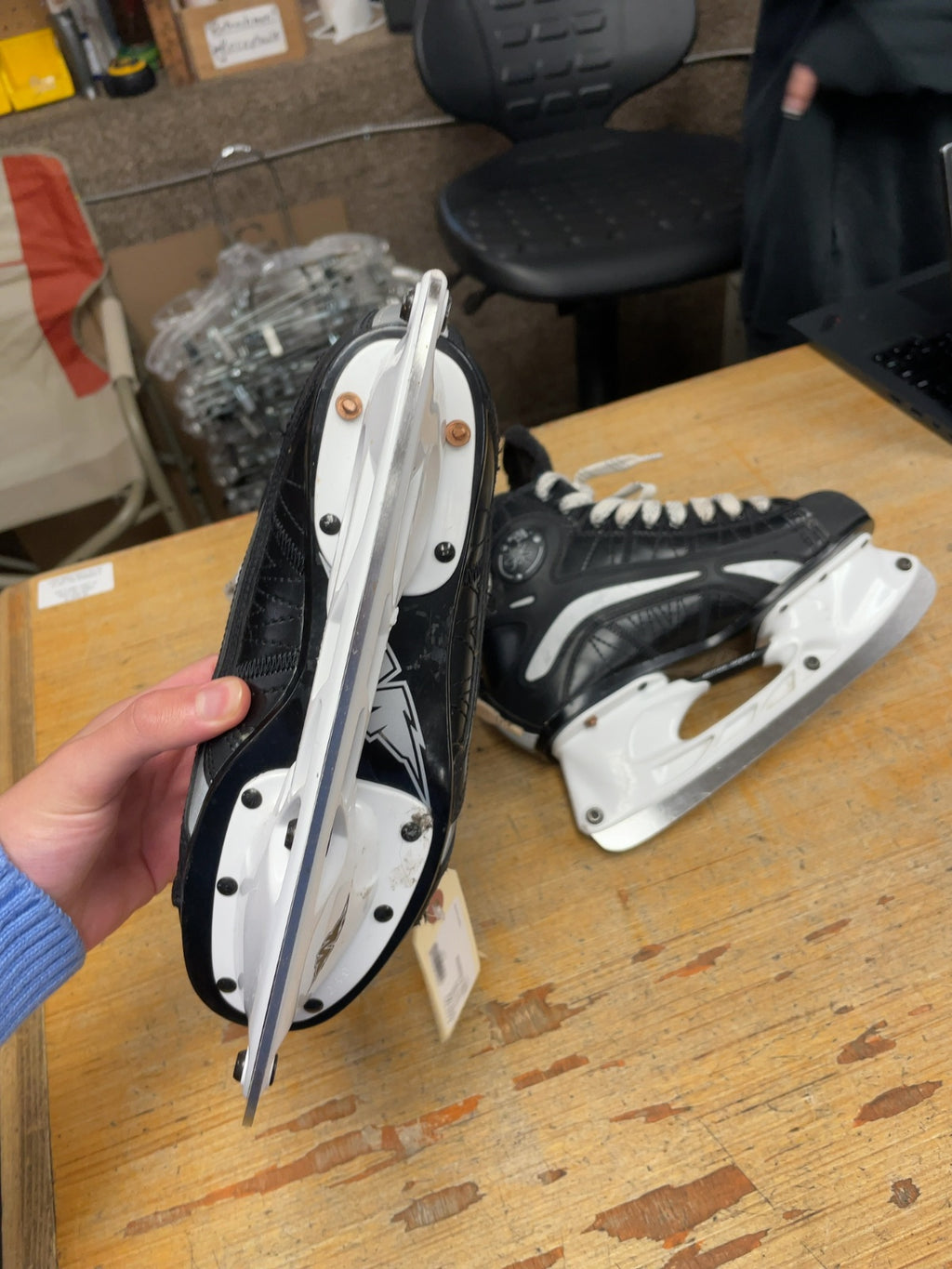 Mission Pure Lite Ice Hockey Skates US 6 E